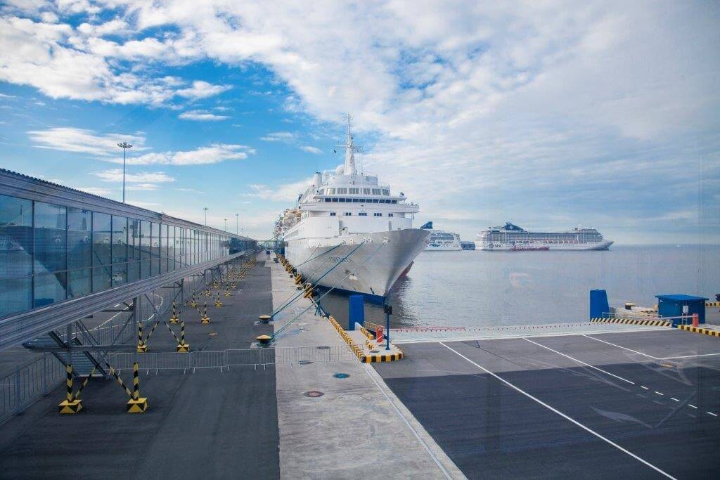 Пассажирский порт морской фасад в санкт петербурге