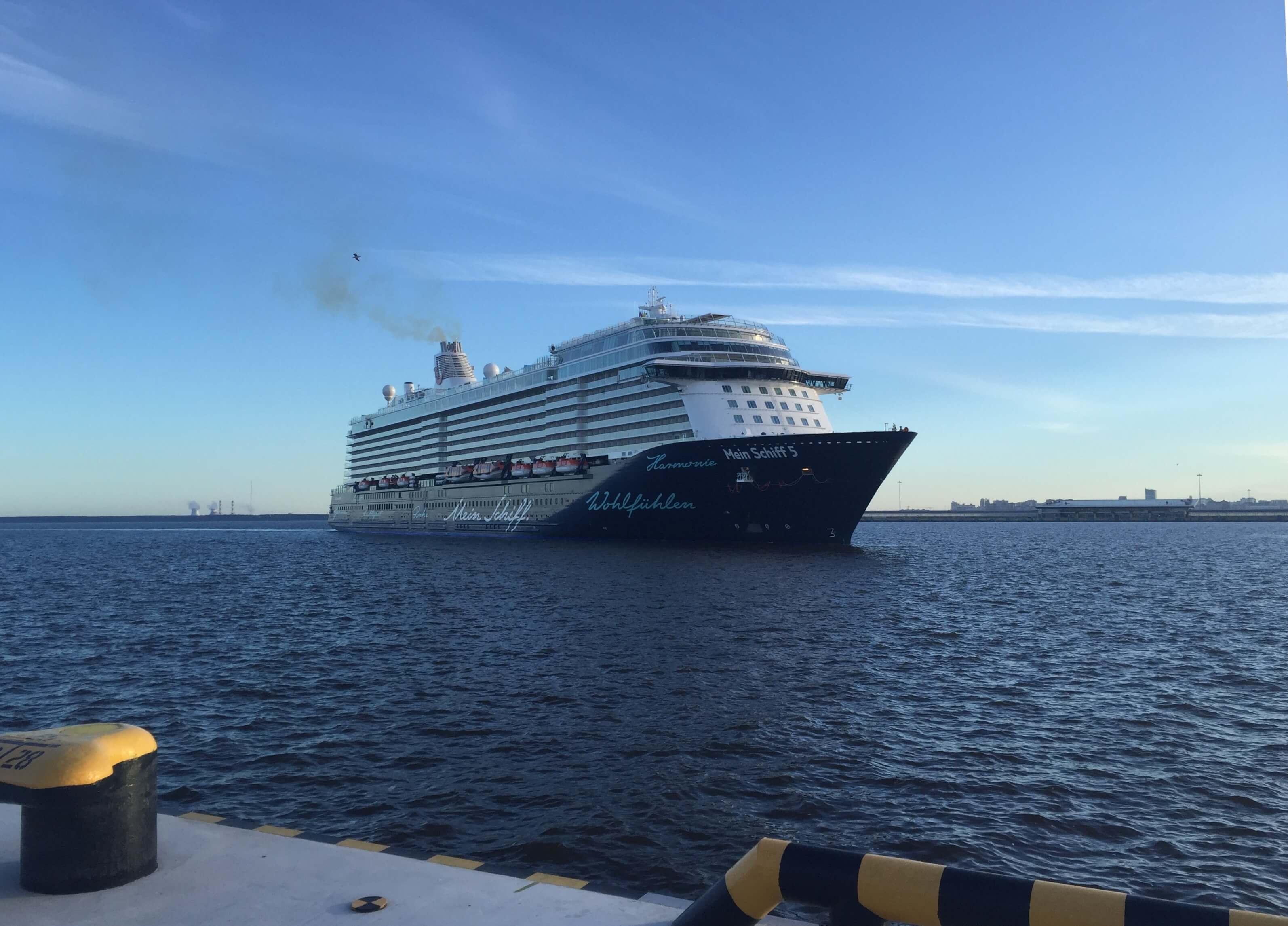 The ship arrived. Круизный лайнер Mein Schiff. Пассажирские корабли Питера. Современные корабли в порту. Порт с пассажирским кораблем.