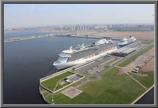 ОАО пассажирский порт Санкт Петербург морской фасад